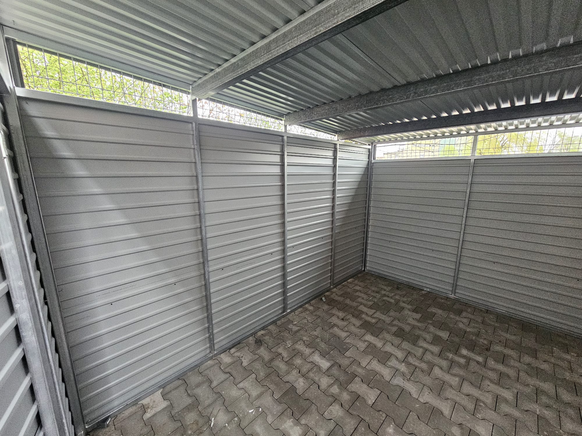 Wiata śmietnikowa 10x4 - obrazek 4