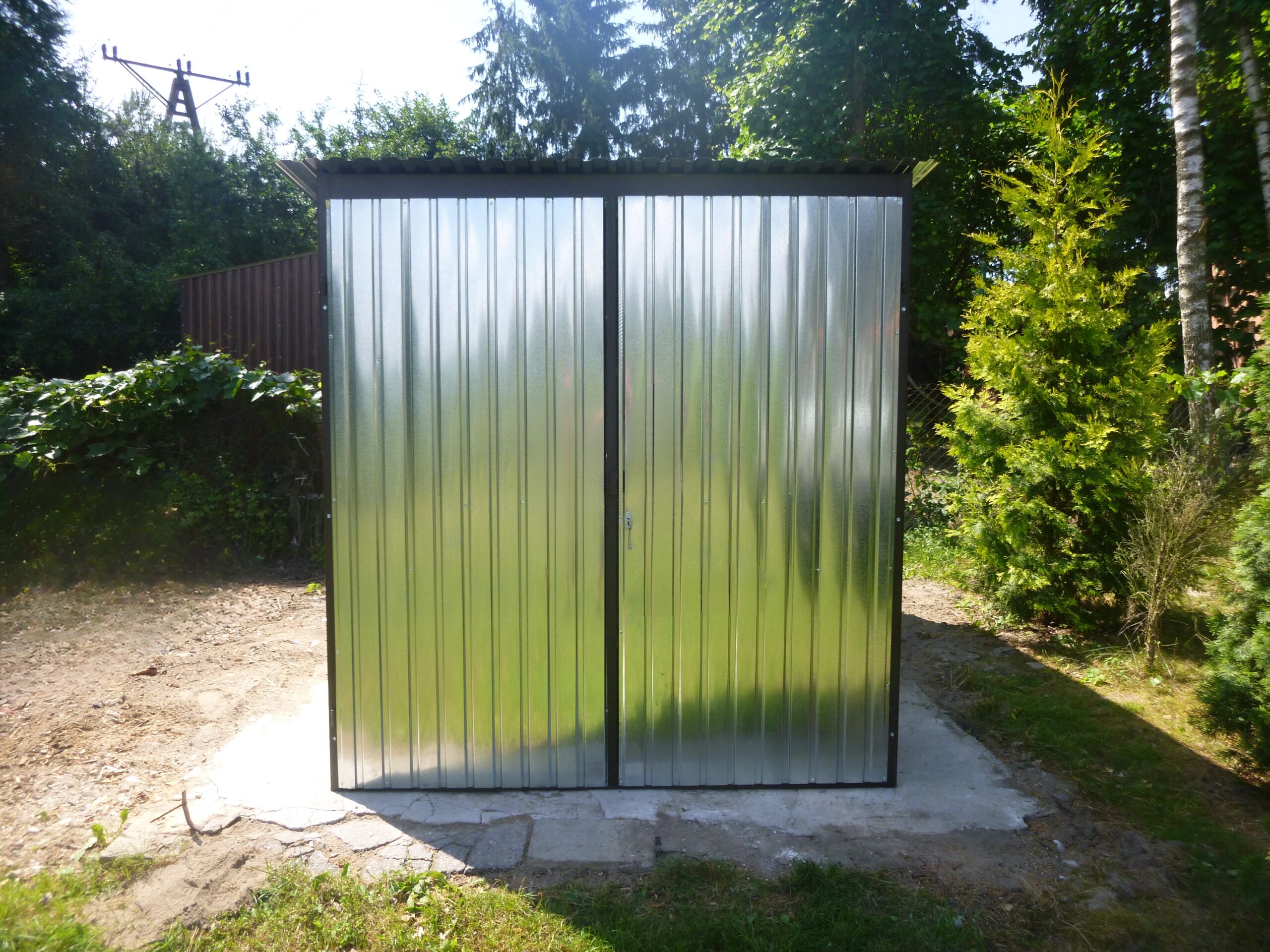 Garaż blaszany 2x3 - obrazek 3